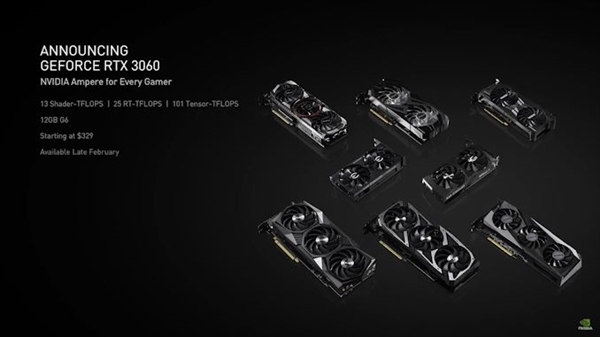J9九游会 九游会J9逢6必赢 RTX 3060显卡来了：新甜点到底有多香？(图2)